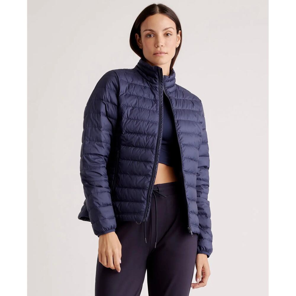 QUINCE Olive Lightweight Down Packable Puffer Jac… - image 2